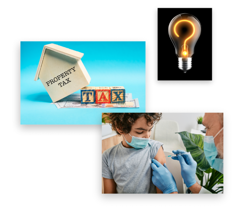 property taxes